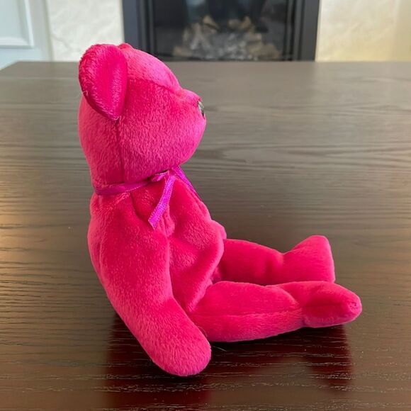 Valentina the Valentine Bear - 1999 Ty Original Beanie Baby 9” Great Condition - Picture 5 of 8